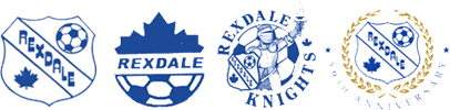 Historic logos of Rexdale Soccer